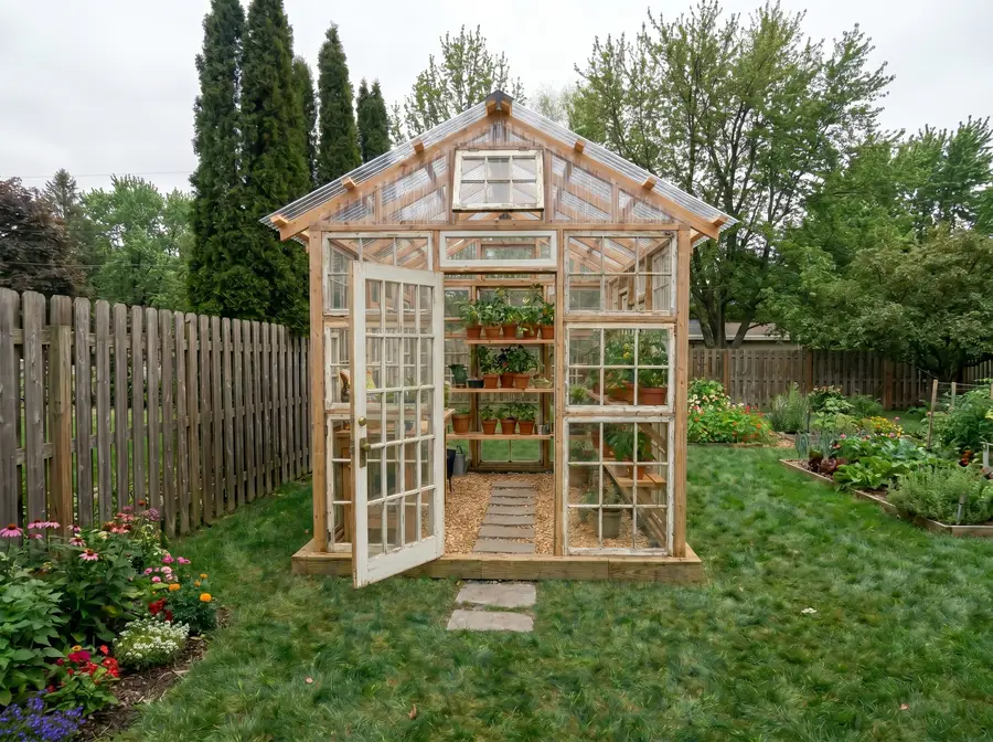 Budget Backyard Greenhouse Build Guide